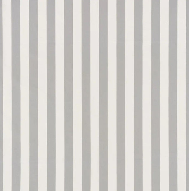 james-stripe-fabric-by-schumacher-temp - Grey