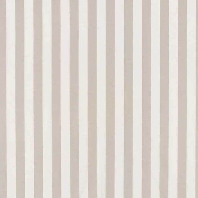 james-stripe-fabric-by-schumacher-temp - Taupe