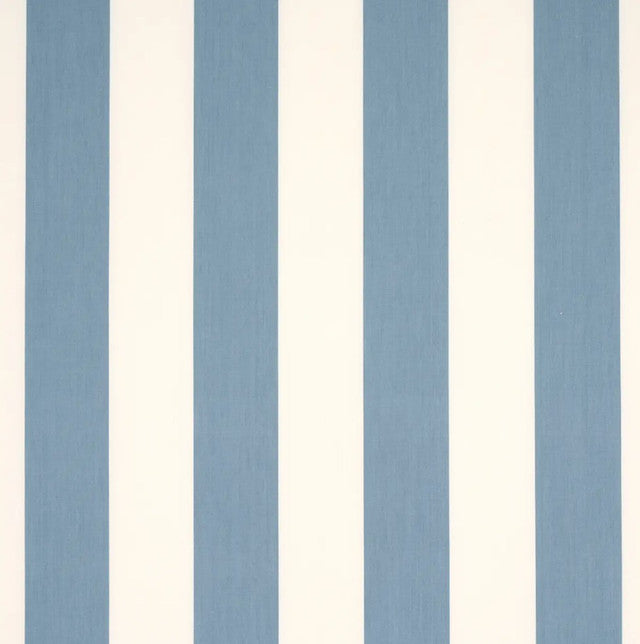 james-stripe-fabric-by-schumacher-temp - Sky