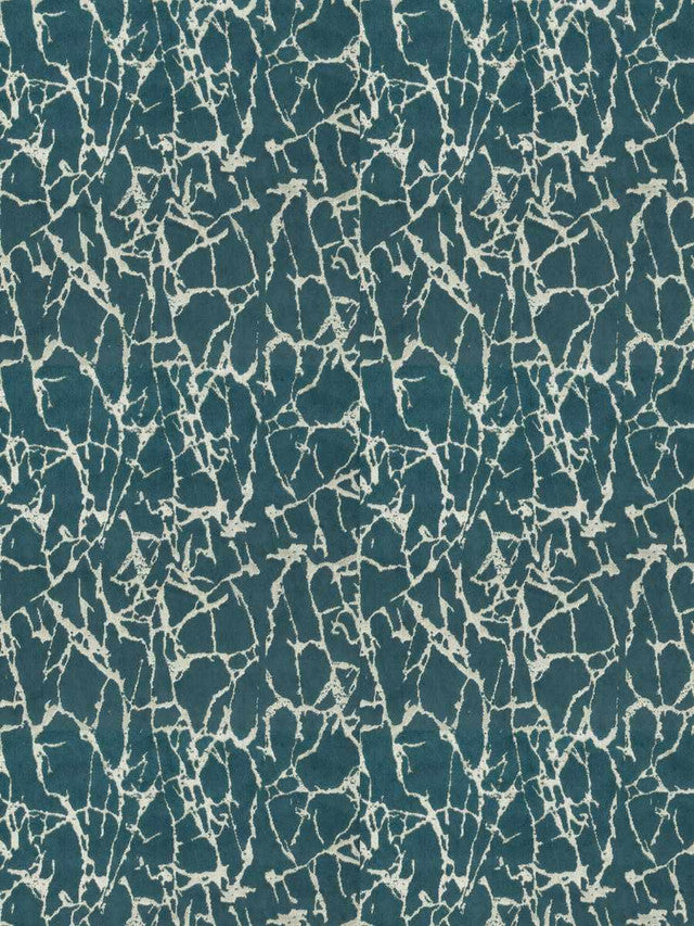 library-fabric-by-stroheim - Teal