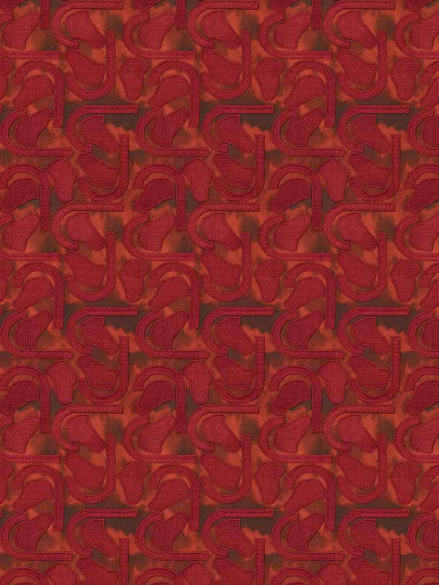 madder-fabric-by-s-harris - Maroon