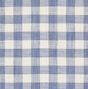 Martina Plaid Fabric by Schumacher - Navy