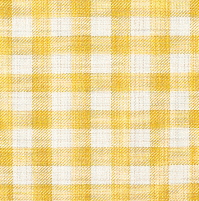 martina-plaid-fabric-by-schumacher-temp - Yellow