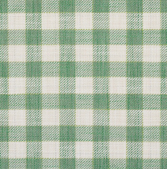 martina-plaid-fabric-by-schumacher-temp - Green