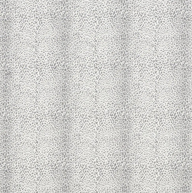 mini-leopard-fabric-by-schumacher-temp - Charcoal