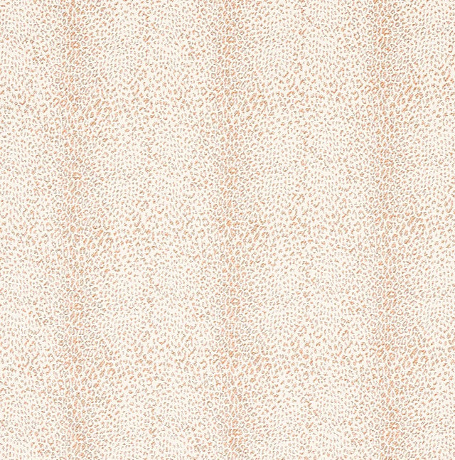 mini-leopard-fabric-by-schumacher-temp - Orange
