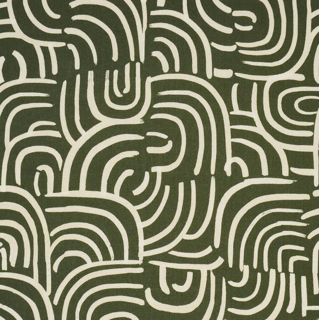 new-beat-fabric-by-schumacher-backdrop-temp - Olive