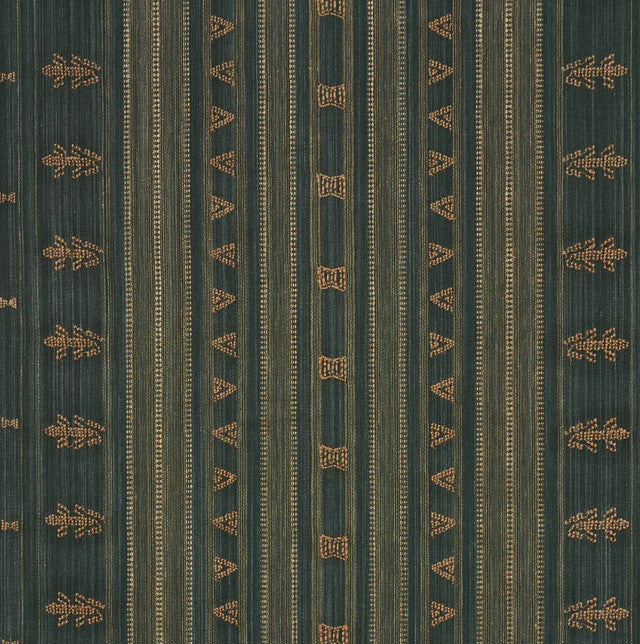 nima-fabric-by-schumacher-temp - Jungle Green