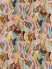 Onassis Velour Fabric by S. Harris - Classy Pink