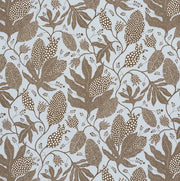Polka Dot Jungle Fabric by Schumacher - Brown & Sky