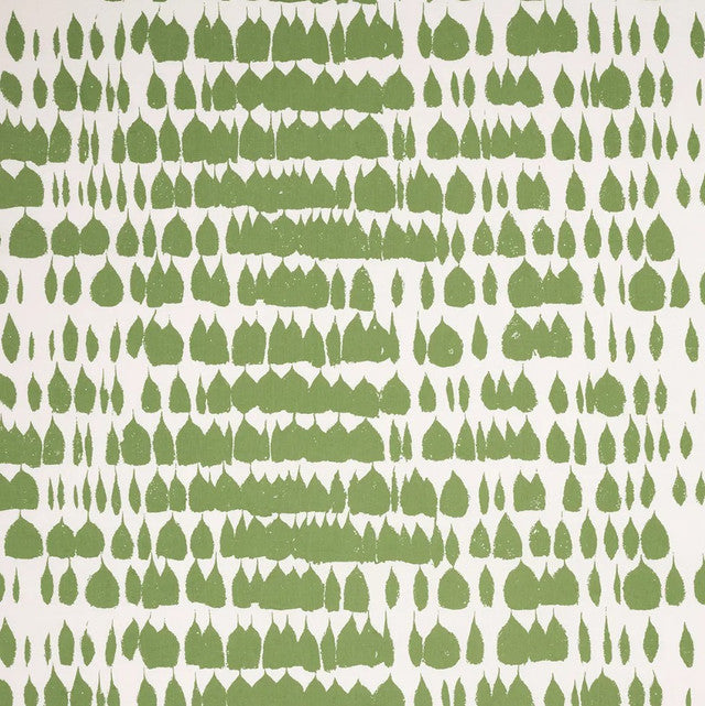 queen-of-spain-fabric-by-schumacher-temp - Green