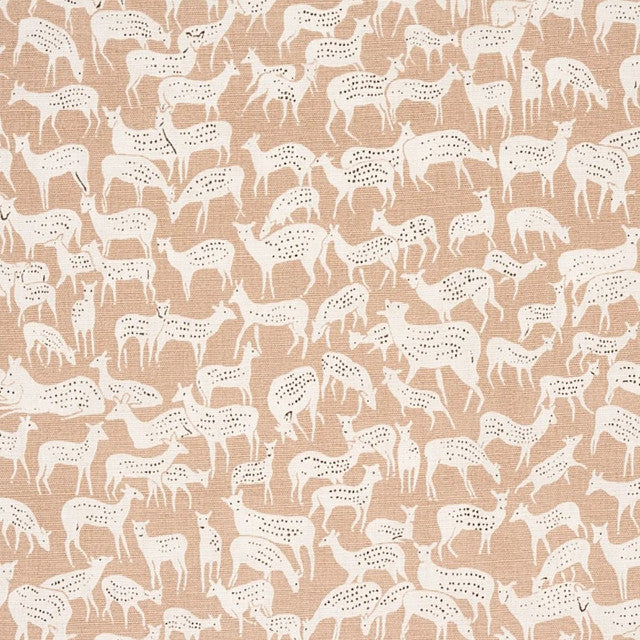 schumacher-fauna-fabric-by-schumacher-temp - Fawn