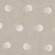 Taylor Embroidery Fabric by Schumacher - Ivory on Natural