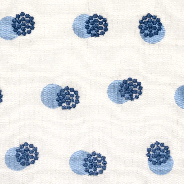 taylor-embroidery-fabric-by-schumacher-temp - Blue on Ivory