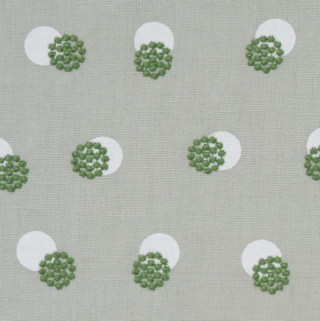 taylor-embroidery-fabric-by-schumacher-temp - Green