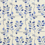 Tumble Weed Epingle Fabric by Schumacher - Delft Blue