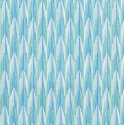 Verdant Fabric by Schumacher - Aqua & Leaf