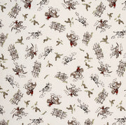 Wild West Fabric by Schumacher - Cream