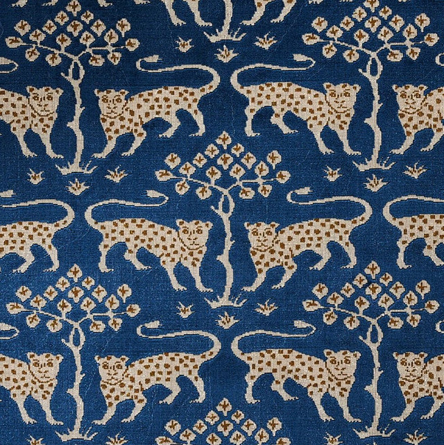 woodland-leopard-velvet-fabric-by-schumacher-temp - Sapphier