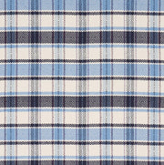 Heidi Plaid Fabric by Schumacher - Indigo
