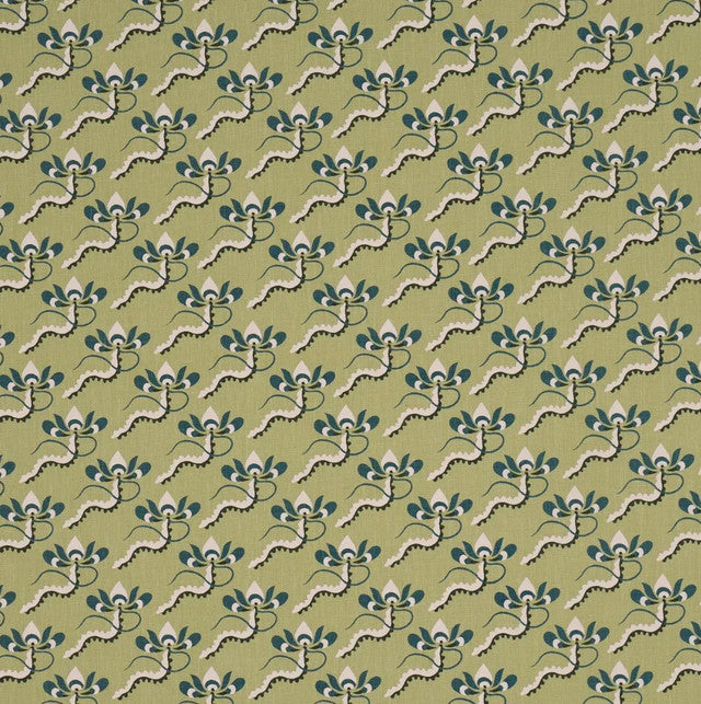 bombay-rainbow-fabric-by-schumacher - Leaf
