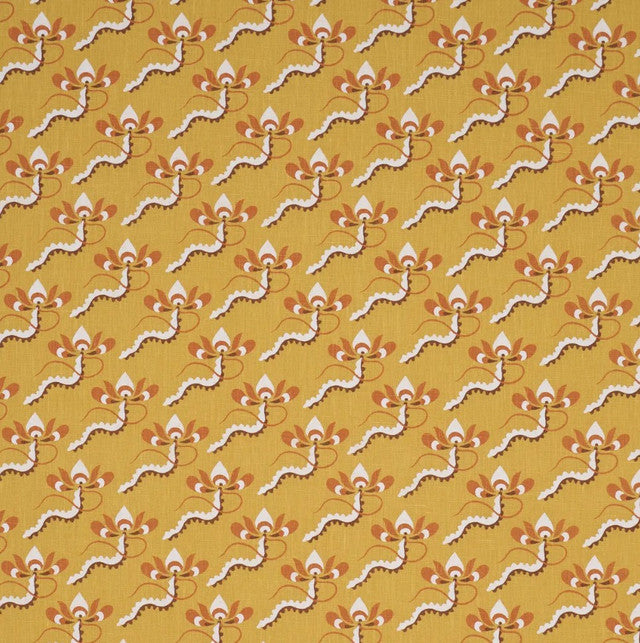 bombay-rainbow-fabric-by-schumacher - Mimosa