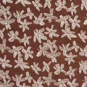 Hibiscus Fabric by Schumacher - Teak