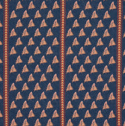 Bangalore Imagination Fabric by Schumacher - Bleu