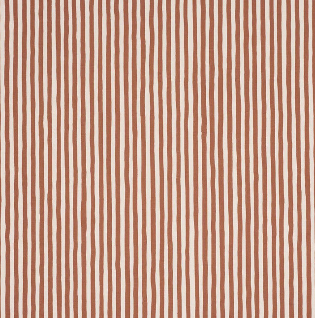 chaney-stripe-fabric-by-schumacher - Terracotta