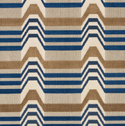 Aldo Velvet Fabric by Schumacher - Cadet & Camel