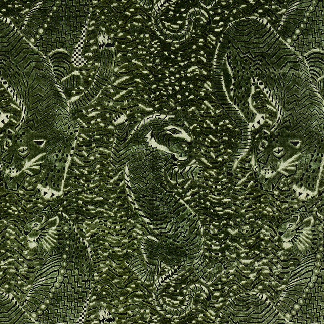 tigress-velvet-fabric-by-schumacher - malachite