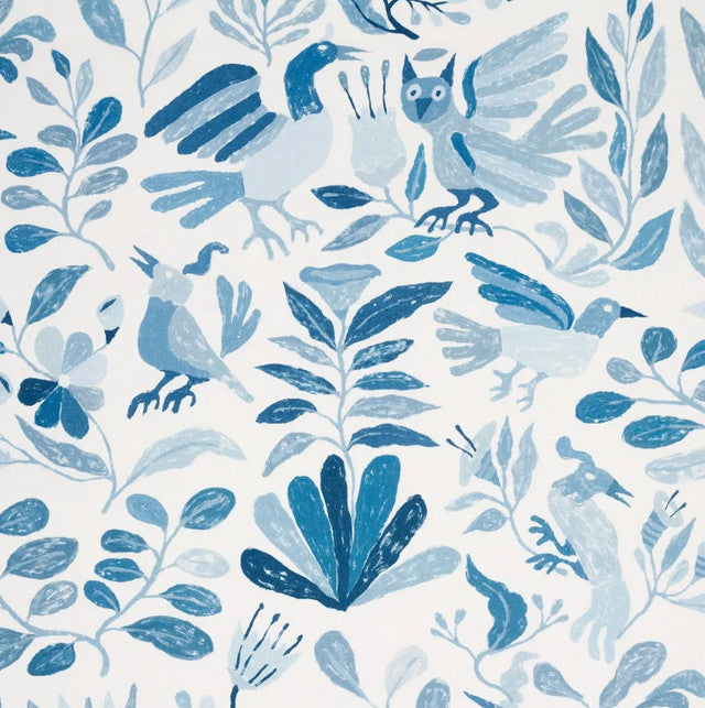 canopy-fabric-by-schumacher - Blue Birds