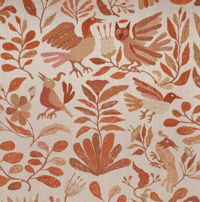 canopy-fabric-by-schumacher - Terracotta