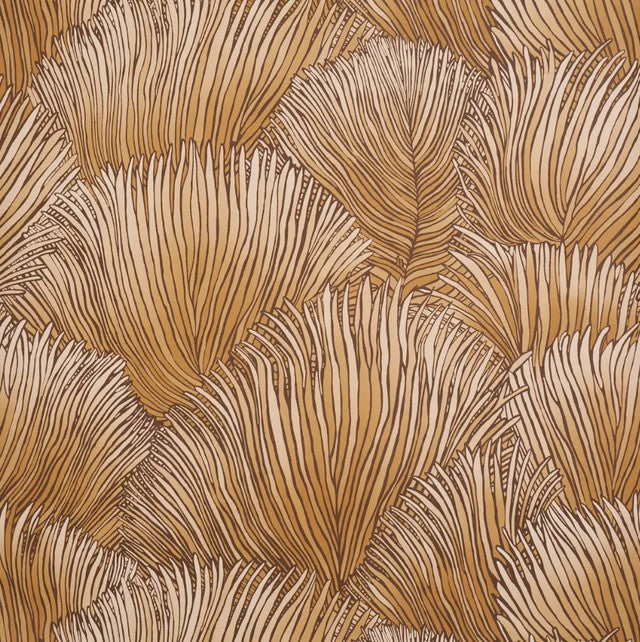 Fondale Wallcovering by Schumacher - Gold