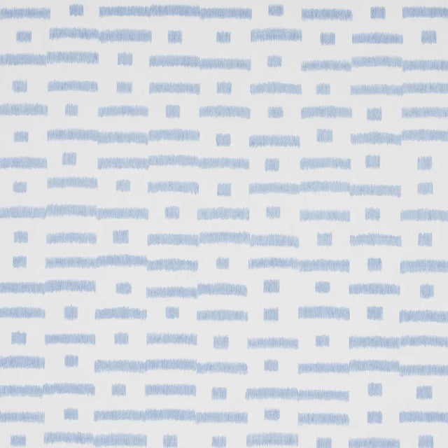 Abstract Ikat Wallcovering by Schumacher - Sky