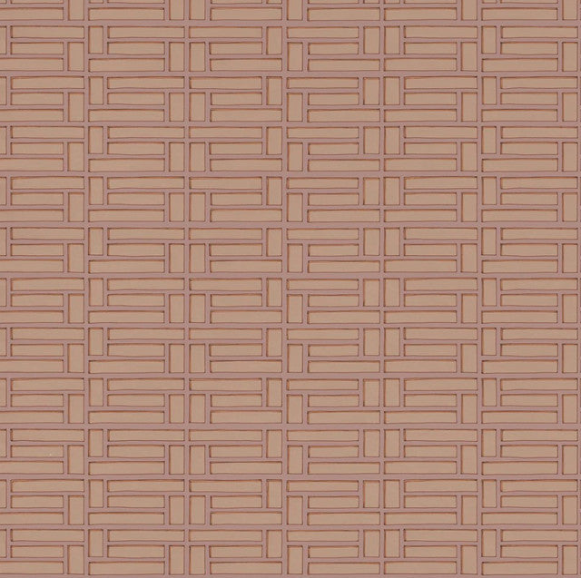 Lattice Maximal Wallcovering by Papier - Rose Taupe
