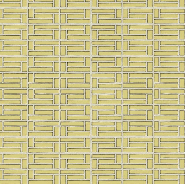 Lattice Minimal Wallcovering by Papier - Parchment