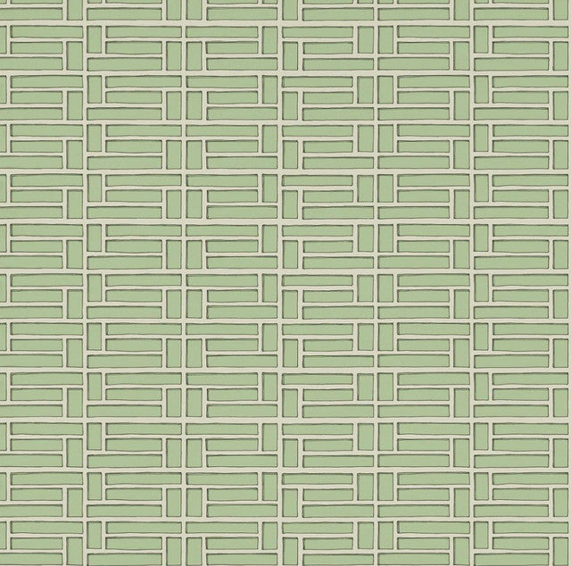 Lattice Minimal Wallcovering by Papier - Pablo