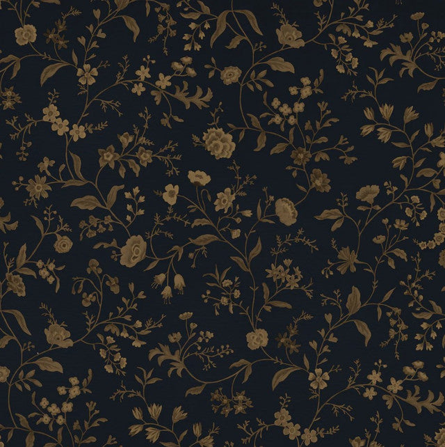 Primavera Wallcovering by Papier - Blue Depths
