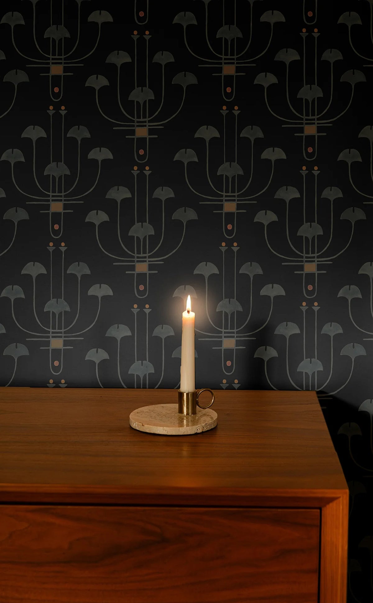 Candelabra Wallcovering by Papier