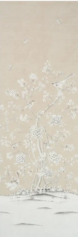 Chinois Panel Vinyl Wallcovering by Schumacher